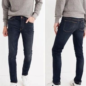 Madewell Men’s The Skinny Premium Authentic Flex Denim Size 33X34 NEW